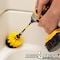 Drill Brush Power Scrubber By Useful Products 4 in W 4 in L Brush, Yellow O-Y-5X-QC-DB - alternate 4